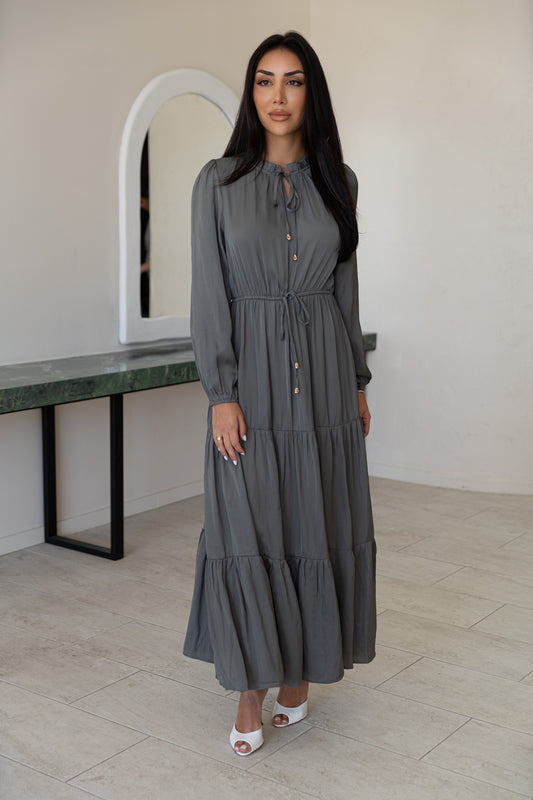 Abigail Maxi Dress - Olive