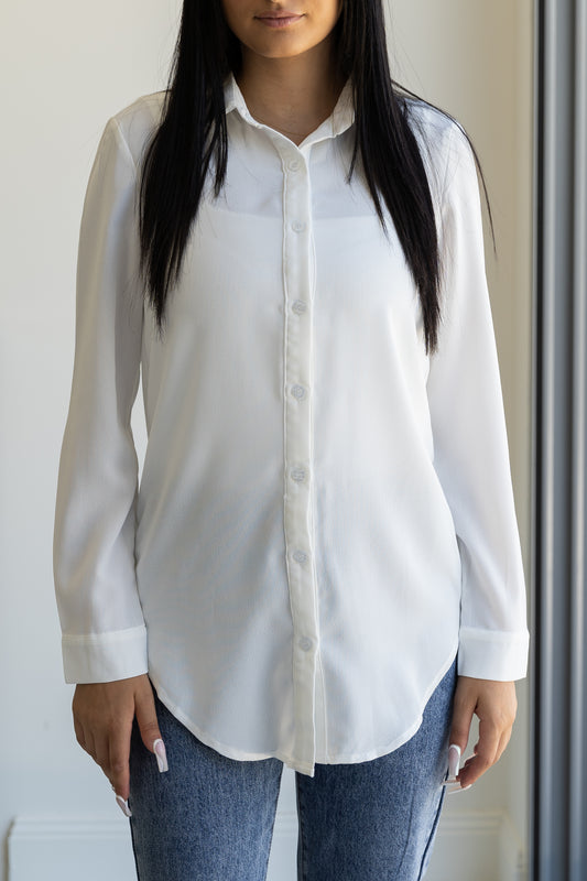 Button Up Long Shirt