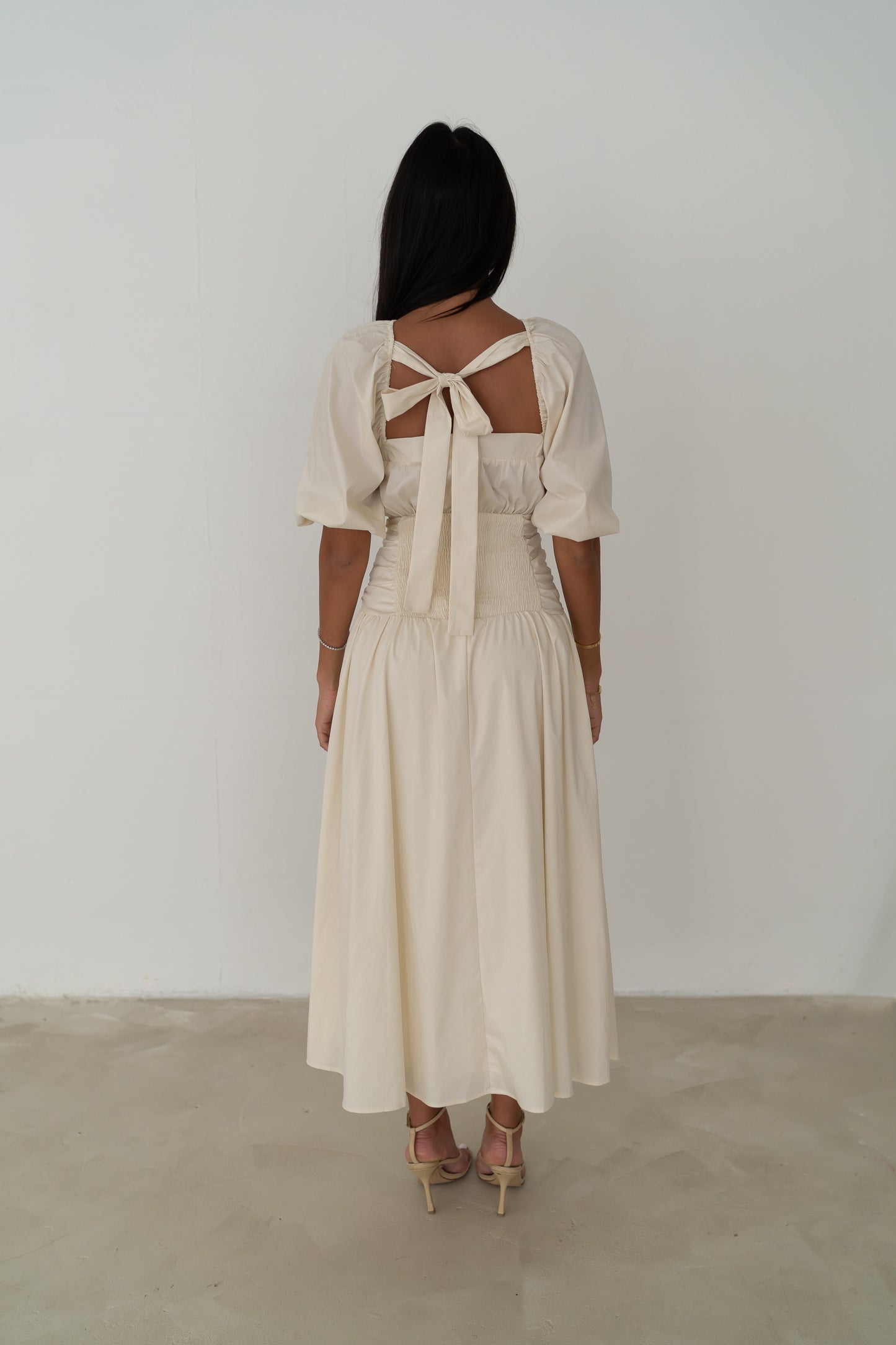 Sophia Cream Dress