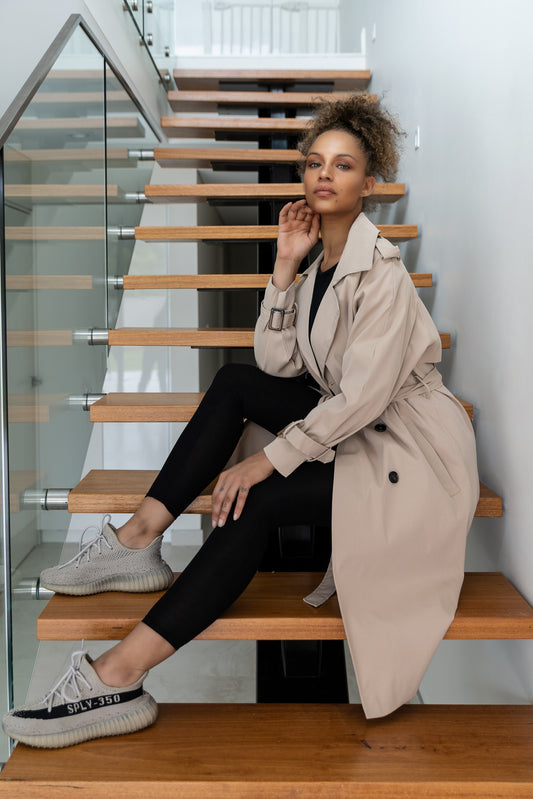 The Staple Trench- Beige